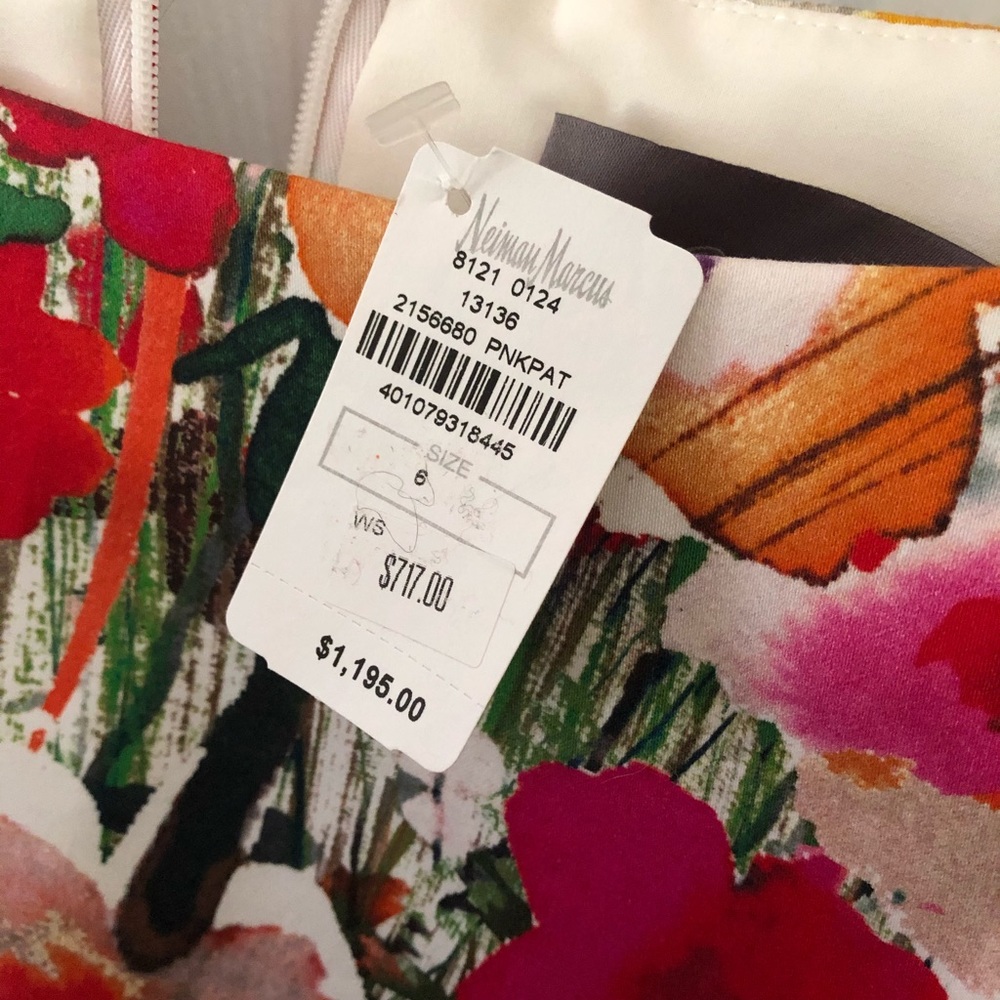 Lela Rose floral dress